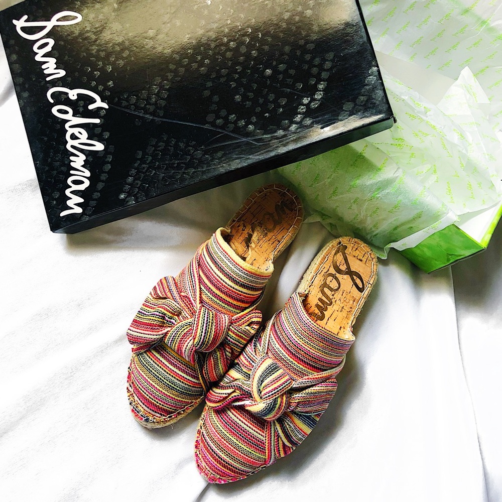NIB|Sam Edelman Lynda Espadrille Mules - Picture 5 of 7